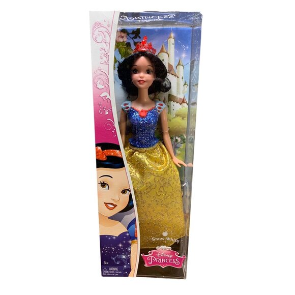 Disney Princess Sparkling Snow White Doll 2014 New By Mattel - Picture 1 of 7